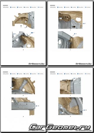 ������� ������ Kia Seltos (SP3i) 2026-2030 Body Repair Manual