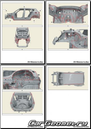 ������� ������ Kia Seltos (SP3i) 2026-2030 Body Repair Manual
