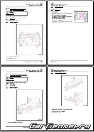 Volkswagen Passat (B4) (Typ 3A) 1994�1997 Body Repair Manual