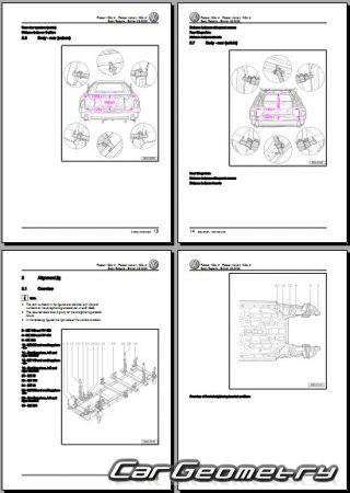 Volkswagen Passat (B4) (Typ 3A) 1994�1997 Body Repair Manual