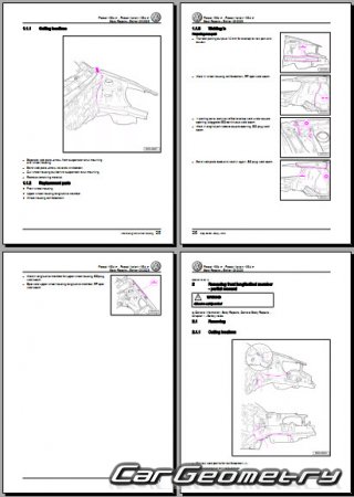 Volkswagen Passat (B4) (Typ 3A) 1994�1997 Body Repair Manual