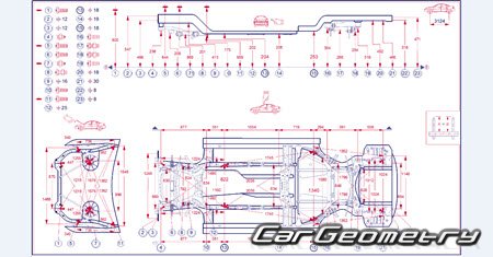 �������� ������� Lexus LS350, LS500 2017-2026 Collision shop manual