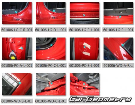 Alfa Romeo GT (Type 937) 2004�2010 Body dimensions