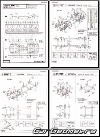 �������������� ������� Honda Civic 1992-1995 (Sedan, Coupe, Hatchback) Body Repair Manual