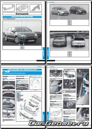 Citroen C4 (3DR Coupe, 4DR Pallas, 5DR Berline) 2005-2010