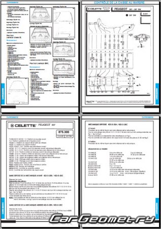 �������� ������� Peugeot 307 SW 2002-2005