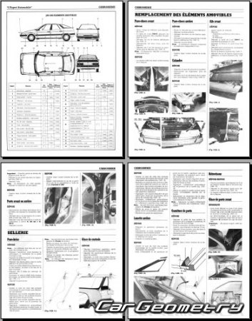 Citroen XM 1989�2000 Body dimensions