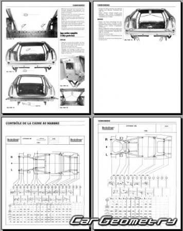 Citroen XM 1989�2000 Body dimensions