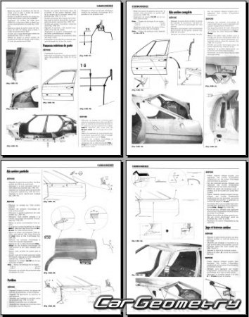 Citroen XM 1989�2000 Body dimensions