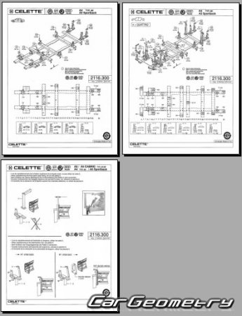 Audi A4 Sedan (B8,8K) 2008�2015 Body Repair Manuals