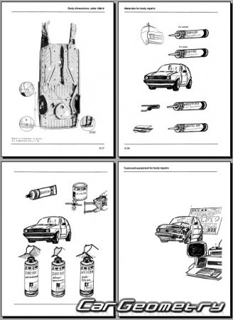 Volkswagen Golf (1G) 1984�1991 Body Repair Manual
