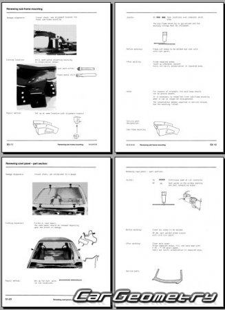 Volkswagen Golf (1G) 1984�1991 Body Repair Manual