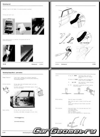 Volkswagen Golf (1G) 1984�1991 Body Repair Manual