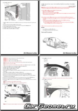 ������� ������ Cadillac Escalade iQ 2024-2030 Body Repair Manual