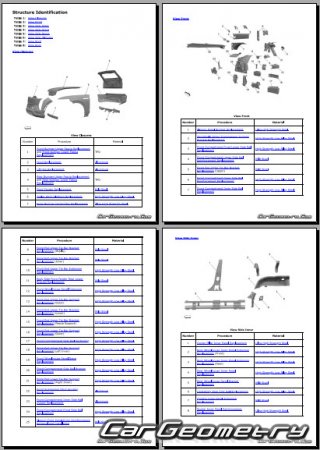 ������� ������ Cadillac Escalade iQ 2024-2030 Body Repair Manual