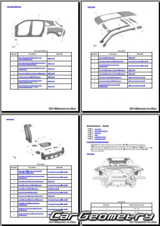 ������� ������ Cadillac Escalade iQ 2024-2030 Body Repair Manual