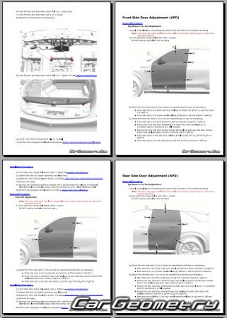 ������� ������ Cadillac Escalade iQ 2024-2030 Body Repair Manual