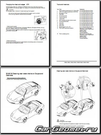 Porsche 911 GT2 Coupe & Cabrio (996) 2000�2005 Body Repair Manual