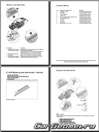 Porsche 911 GT2 Coupe & Cabrio (996) 2000�2005 Body Repair Manual